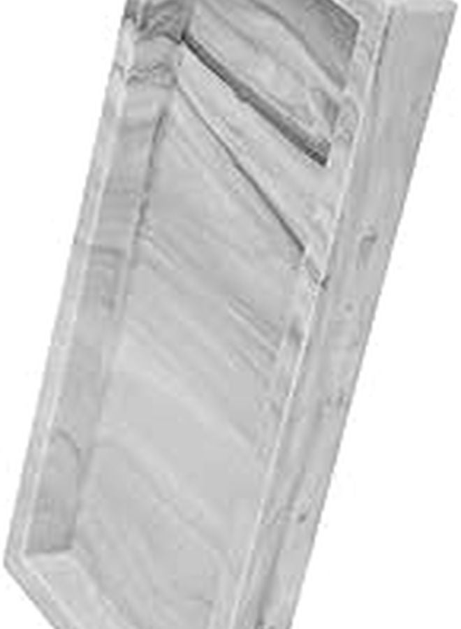 Large Capacity Marble Pattern Tray For Vanity Counter Kitchen Bathroom Multipurpose Accessory - Image 1