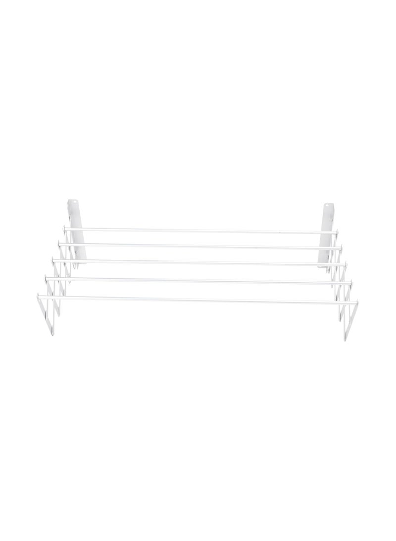 HOME DWELL 80cm Foldable Rack, Compact Storage Solution for Clothes, Towels & Laundry Room  - Image 5