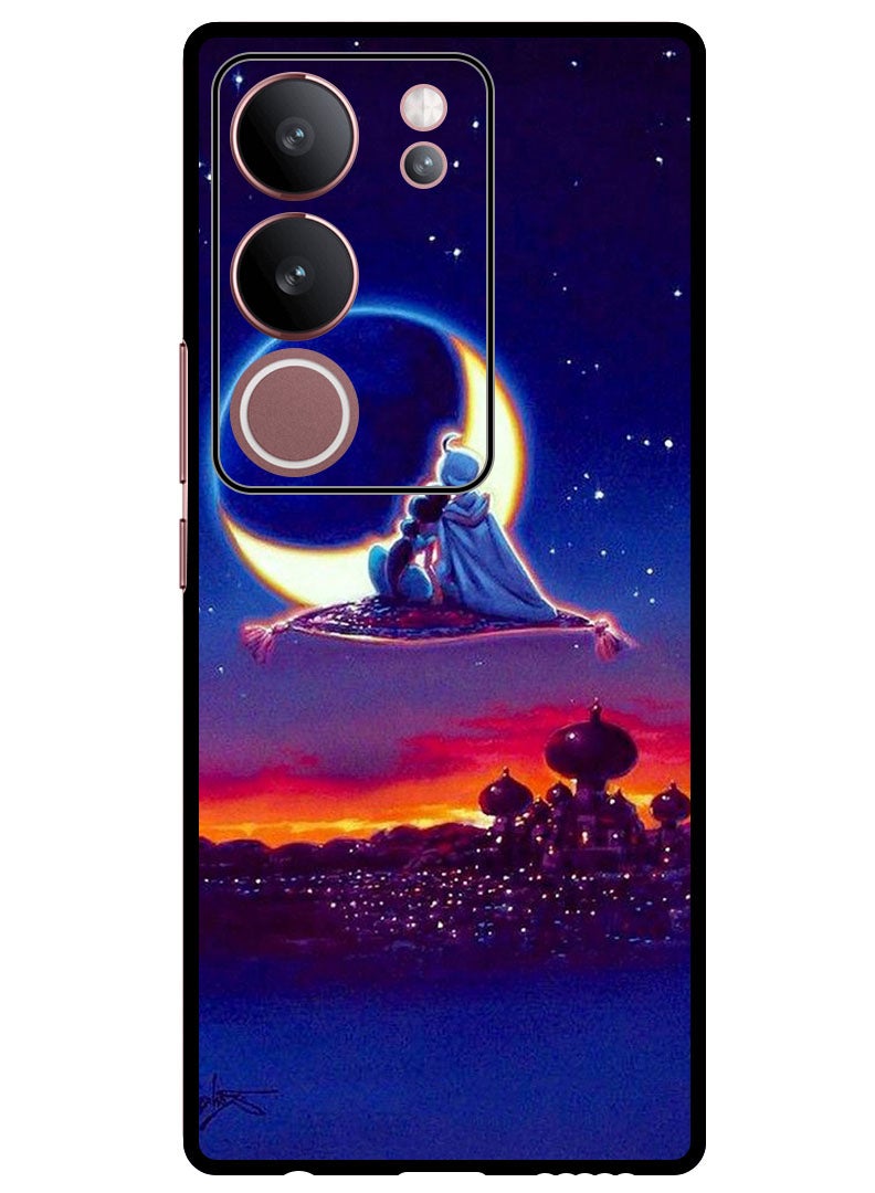 Theodor Protective Case Anti Scratch Shock Proof Bumper Cover For Vivo V29 - V29 Pro Animation Aladdin - Image 1