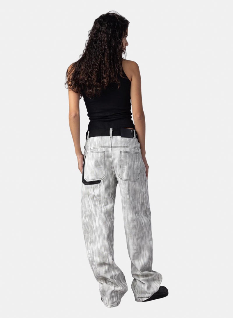 Stache Washed Grey Denim - Image 4
