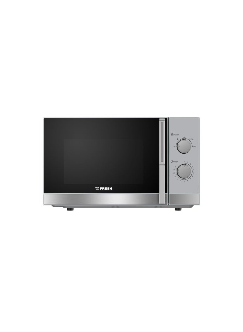 فريش مايكروويف 25 ميكانيكي فضي FMW-25MC-SW