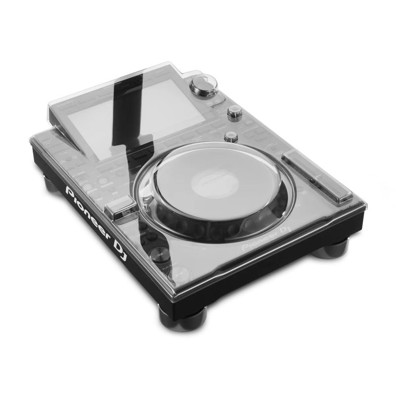Decksaver ديك سيفر DS-PC-CDJ3000 - غطاء بولي كربونات قوي للغاية متوافق مع بايونير دي جي CDJ-3000، غطاء غبار CDJ، غطاء معدات دي جي للسفر والحماية اليومية - Image 1