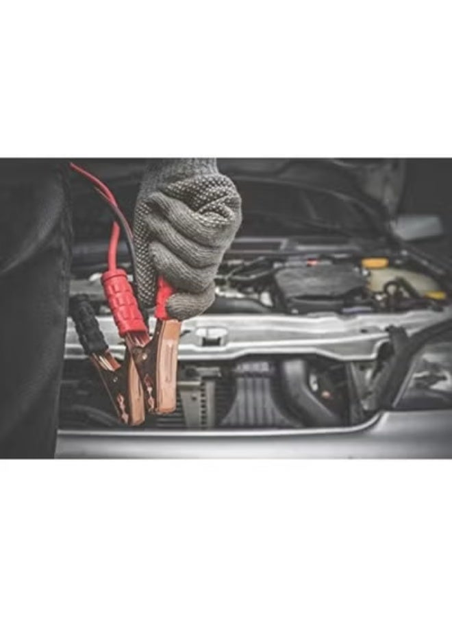 Heavy Duty Car Battery Booster Cable for Emergency Jump Starting, Reinforced Insulated Power Cable with Extended Protection and Two-Year Warranty - Image 2