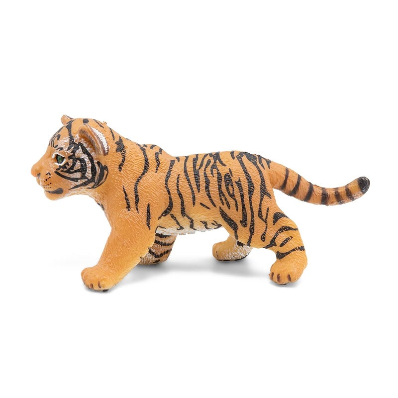 Papo Hand-Painted Tiger Cub Figurine - Wild Animal Kingdom Collectible for Children - Image 5