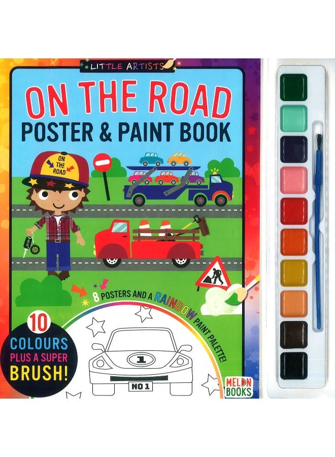 On The Road Buddies Fairy Poster & Paint Book  - Image 1