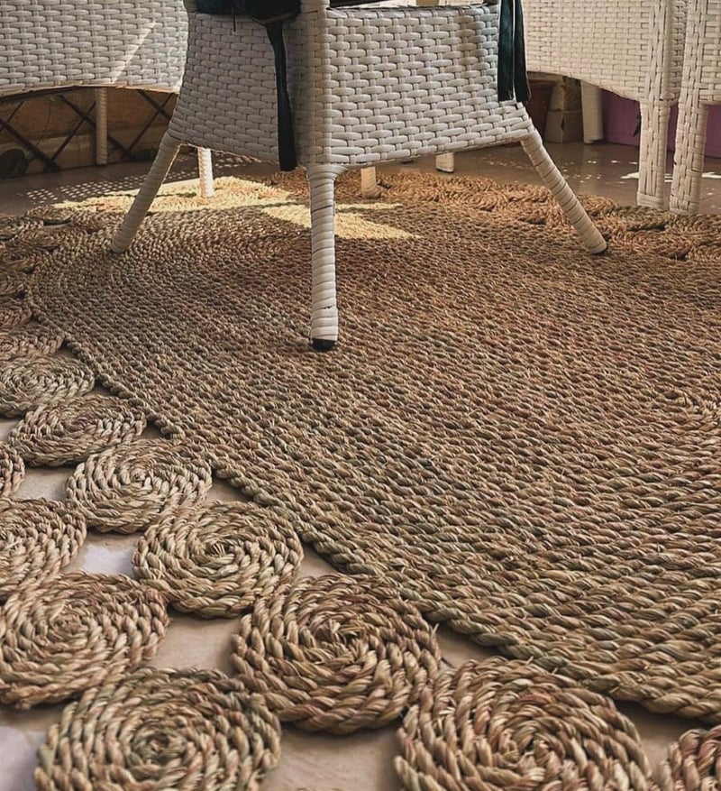 TRENDYOL Halfa Oval Rug/Boho -200cm Length,150cm Wide - Halfa Carpet - Image 1