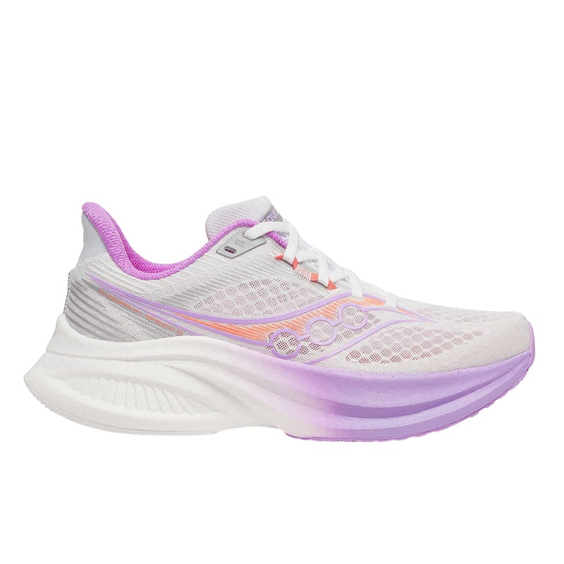 Saucony Women's Endorphin Speed 5 Sneaker, White/Crocus, 9.5 - Image 2