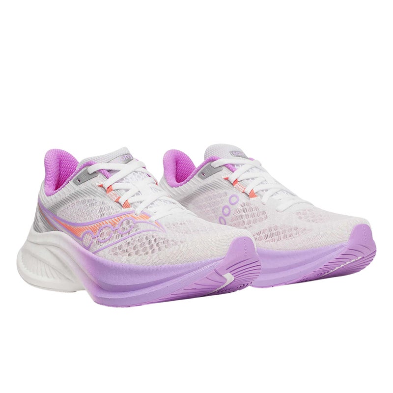 Saucony Women's Endorphin Speed 5 Sneaker, White/Crocus, 9.5 - Image 3