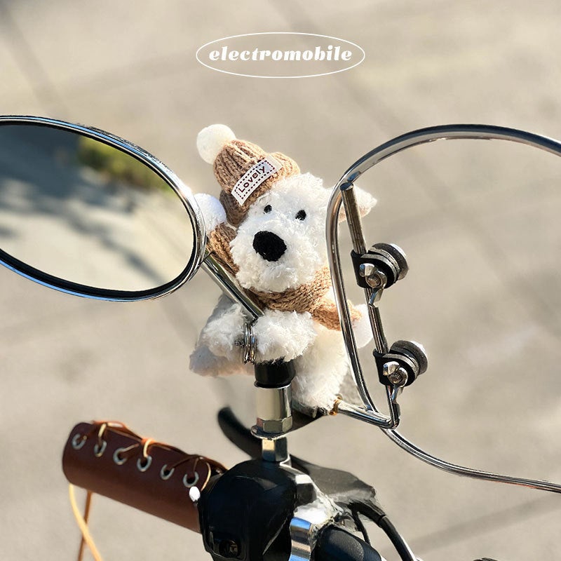 Cute Dog Magnet Decoration for Motorcycle Electric Bike - Detachable Creative Magnetic Accessory for Outdoor Gear With High-Quality Durable Material - Image 1