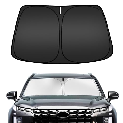 ARISMOTOR Windshield Sun Shade for Hyun-dai Palisade 2020-2025 2026, Custom Fit Foldable Front Window Sunshade Sun Visor Protector, Block UV Rays Keep Your Car Cooler - Image 1