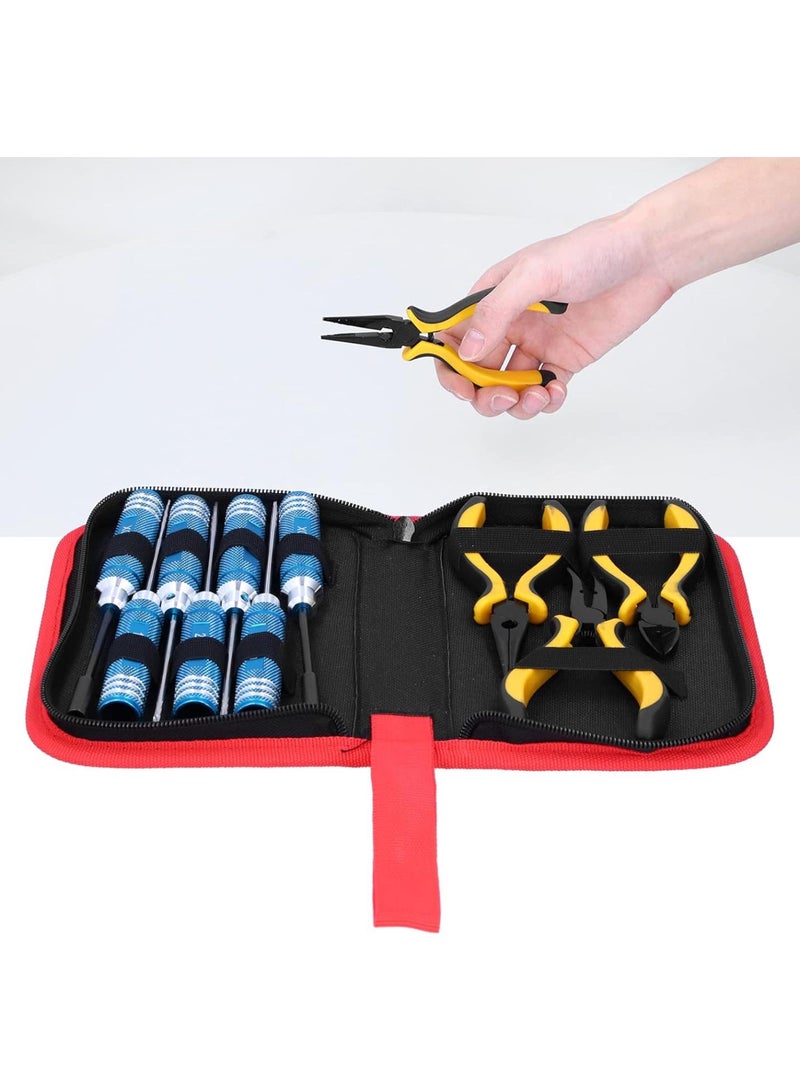 GGOOT Hex Socket Pliers Screwdriver Repair Tool Set High Speed Steel Hardware Tools for Household  - Image 1