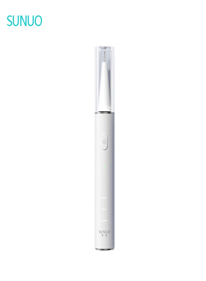 Sunuo Visual Ultrasonic Dental Scaler IPX7 Waterproof Dental Calculus Remover w/3 Modes/5MP HD Mini Camera/LED Auxiliary Light/Auto-off Protection Portable Rechargeable Household Tartar Scraper - Image 1