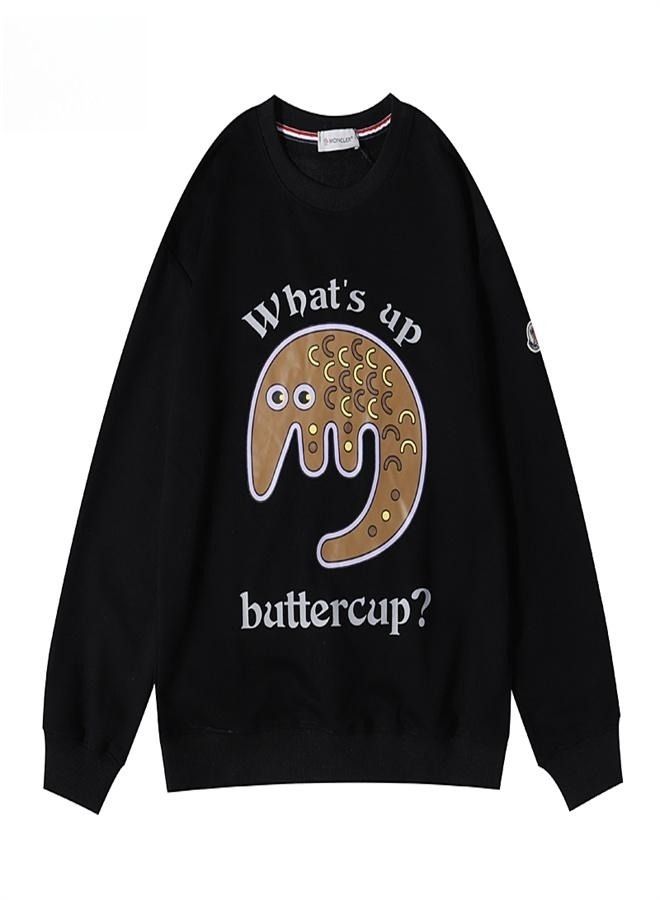 Graphic Printed Sweatshirt Black  - Image 1
