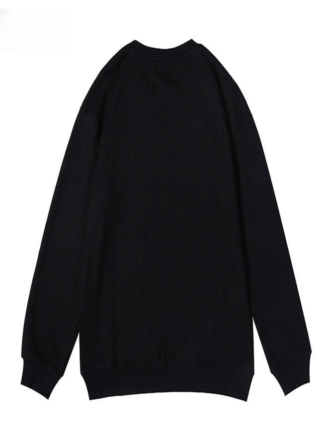 Graphic Printed Sweatshirt Black  - Image 2