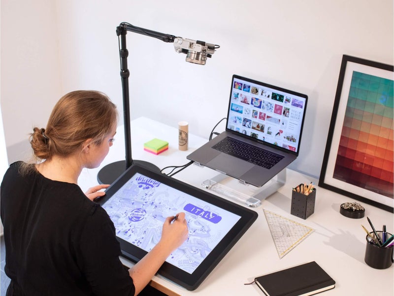 Elgato Master Mount L - Premium Desk Clamp with Pole extendable up to 125cm/49in and 1/4 inch Thread to Mount Lights, Cameras, and Microphones, perfect for Streaming, Videoconferencing, and Studios - Image 2