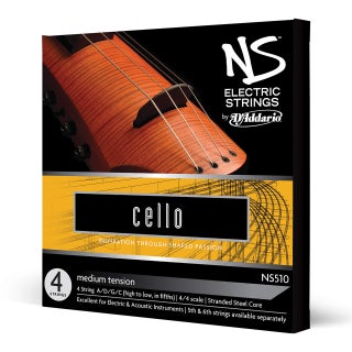D'Addario NS Electric Cello String Set, 4/4 Scale, Medium Tension - pzsku/Z31CB854FB32A8F35759CZ/45/1749324019/942cbe37-9a90-4cae-9d83-3a6403680022
