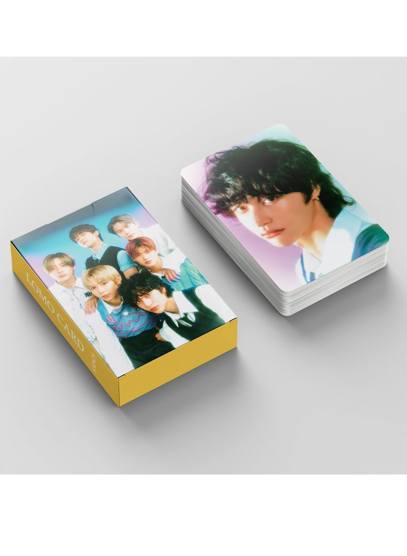 55pcs RIIZE Lucky New Solo Album Support By Fans Lomo Star Card - Image 1