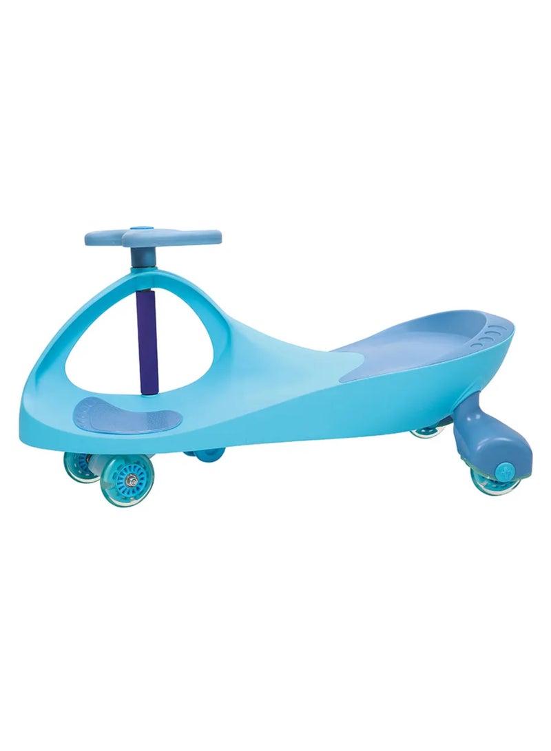 Amazing Swing Car with 360 Degree Swivel Handle and Light-Up PU Wheels for Kids Twist, Rotate and Go - Multi Color Product