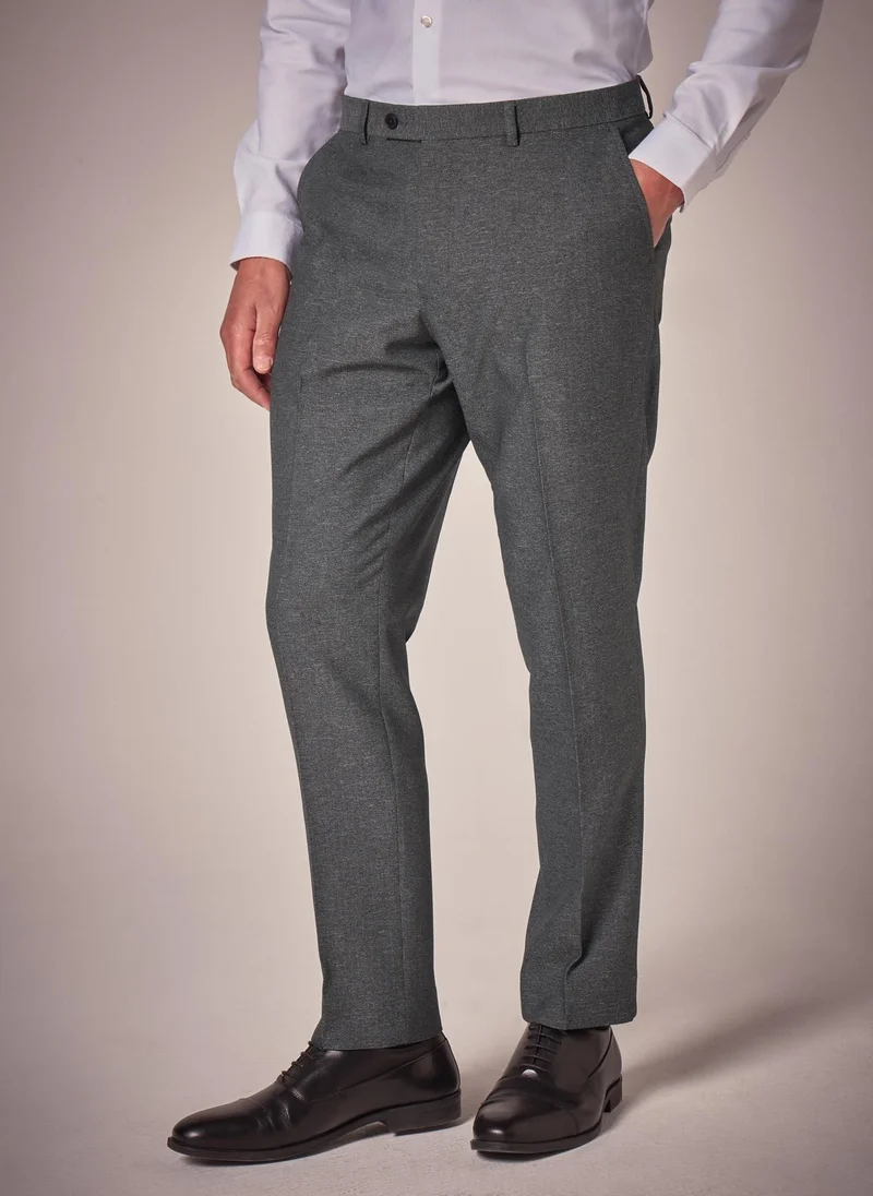 Matalan Taylor & Wirght Aston Charcoal Tailored Fit Trousers