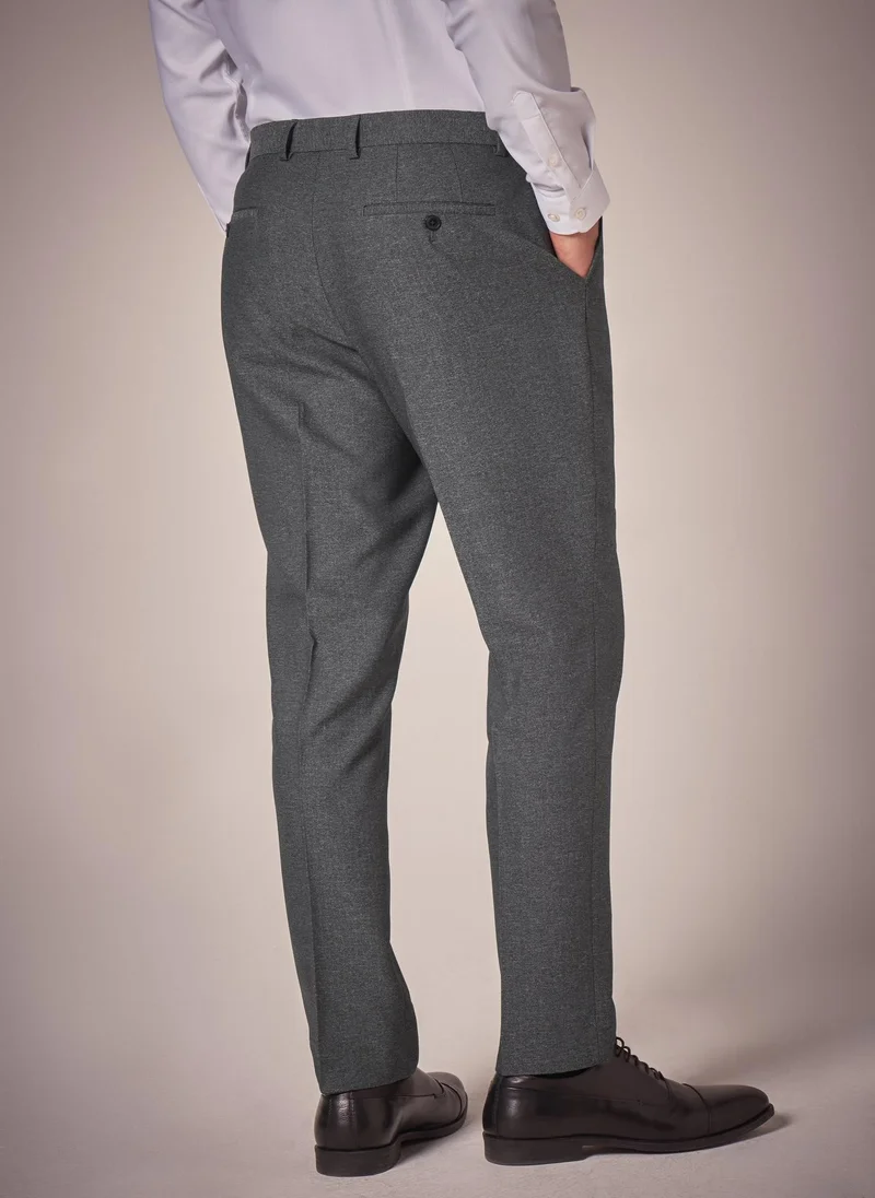 Matalan Taylor & Wirght Aston Charcoal Tailored Fit Trousers