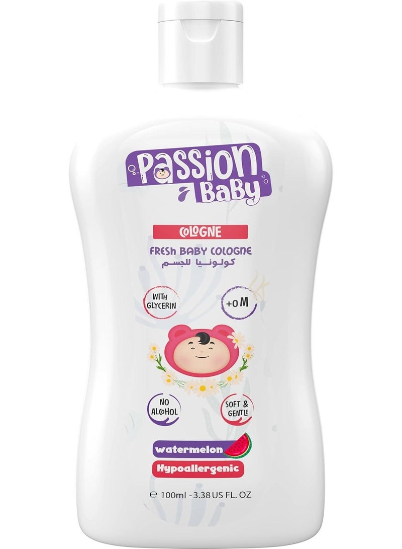 Passion Baby BaBy Cologne With Watermelon For Kids - 100ML - Image 1