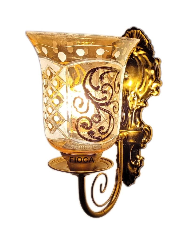 Weldecor Light Metal Vintage Chimney Industrial Home Mount Hangings Living Room Bedroom Fancy Lights Drawing Room Modern Corded ElectricMetal - Image 2