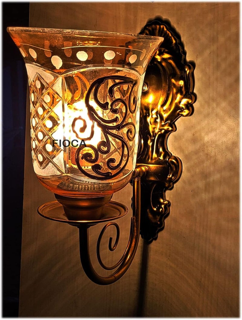 Weldecor Light Metal Vintage Chimney Industrial Home Mount Hangings Living Room Bedroom Fancy Lights Drawing Room Modern Corded ElectricMetal - Image 3