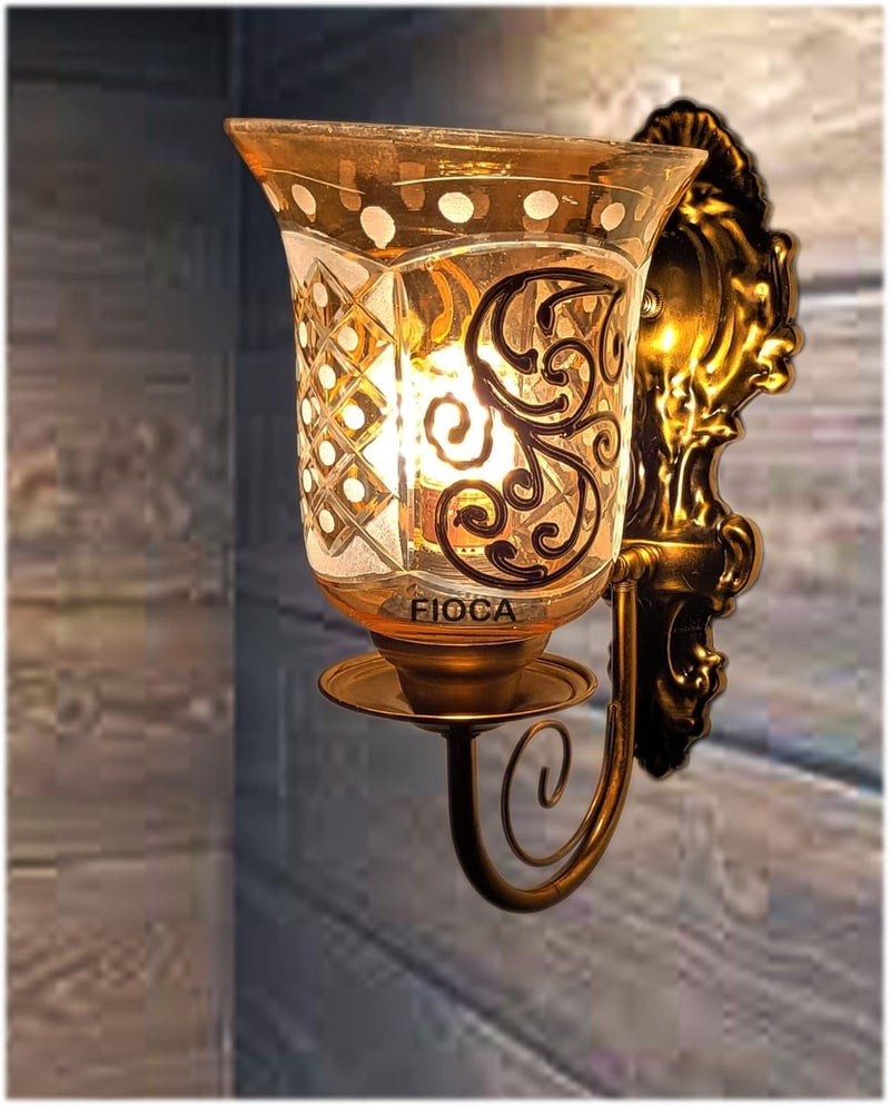 Weldecor Light Metal Vintage Chimney Industrial Home Mount Hangings Living Room Bedroom Fancy Lights Drawing Room Modern Corded ElectricMetal - Image 1