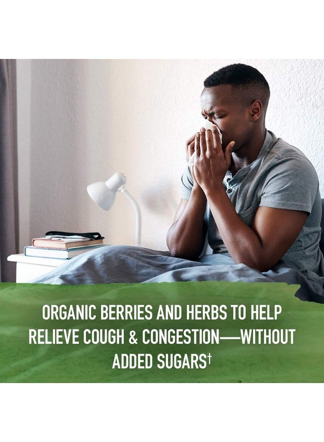 Garden of Life Garden of Life Organics Elderberry Zinc Immune Support for Adults and Kids 12 and Older, Organic Cough & Mucus Immune Syrup with Ivy Leaf, Vitamin C and Echinacea, No Added Sugars, 5 Fl oz  - Image 3
