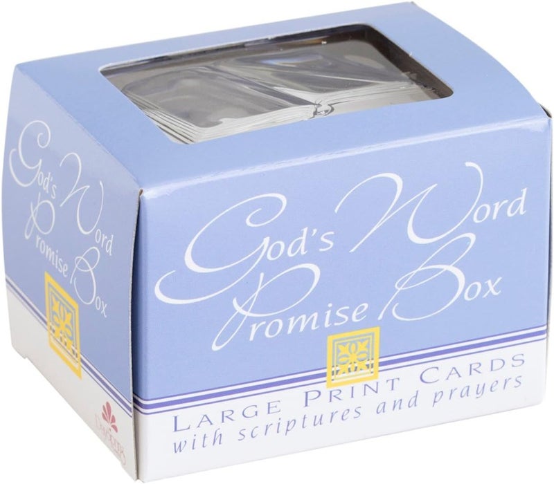 DaySpring God's Word Promise Box with Prayers and Promises - KJV Large Print Scripture Cards - Image 2