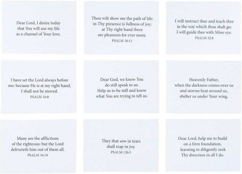 DaySpring God's Word Promise Box with Prayers and Promises - KJV Large Print Scripture Cards - Image 5