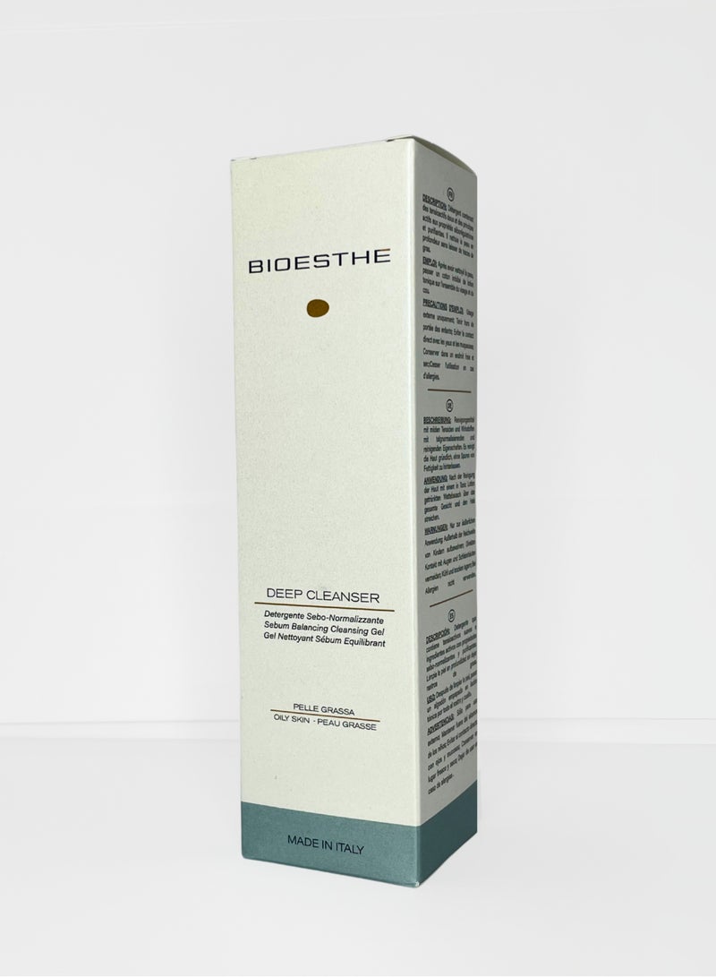 Bioesthe Deep Cleanser | Gentle Purifying Face Wash | Sebum-Normalizing & Oil-Free | Deep Pore Cleansing | 200ml - Image 2