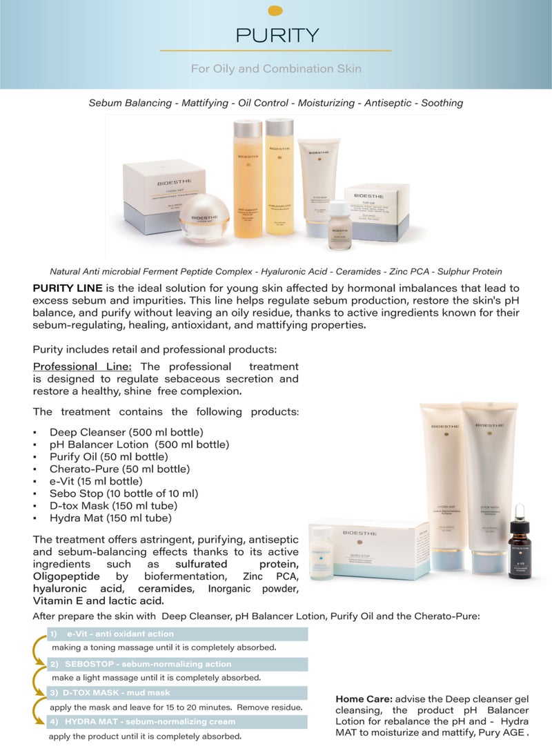 Bioesthe Deep Cleanser | Gentle Purifying Face Wash | Sebum-Normalizing & Oil-Free | Deep Pore Cleansing | 200ml - Image 4