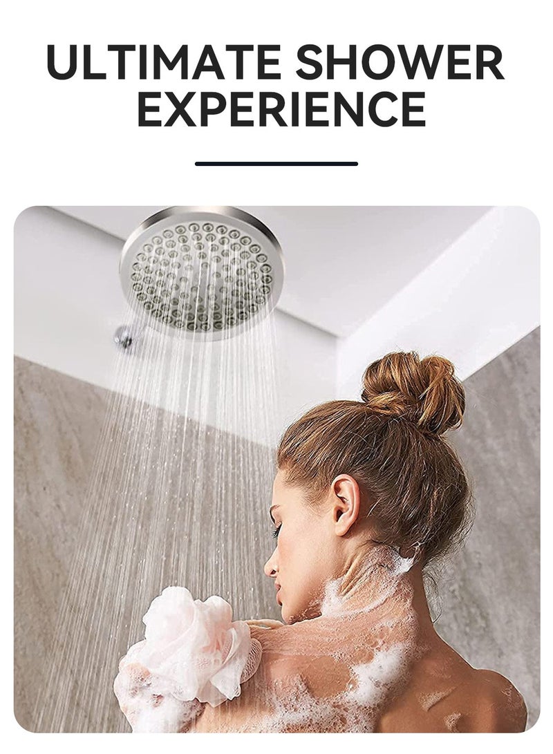 LEOKOR Luxury Modern Chrome Look High Pressure Shower Head Adjustable Shower Heads - Image 2