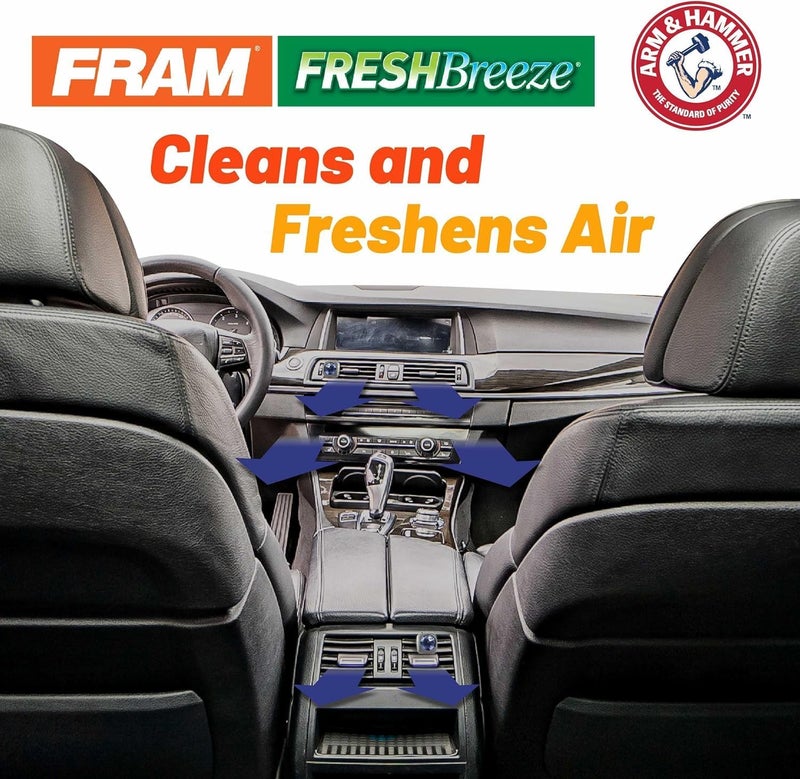FRAM Fresh Breeze Cabin Air Filter with Arm & Hammer - Image 5