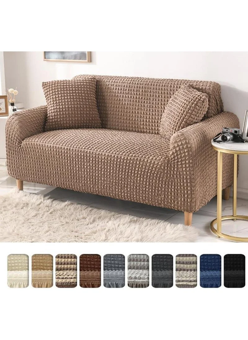 Elgeyar Bürümcük Armchair Sofa, Sofa Bed Cover, Stretch Cotton, Full Length Bürümcük 3-seater