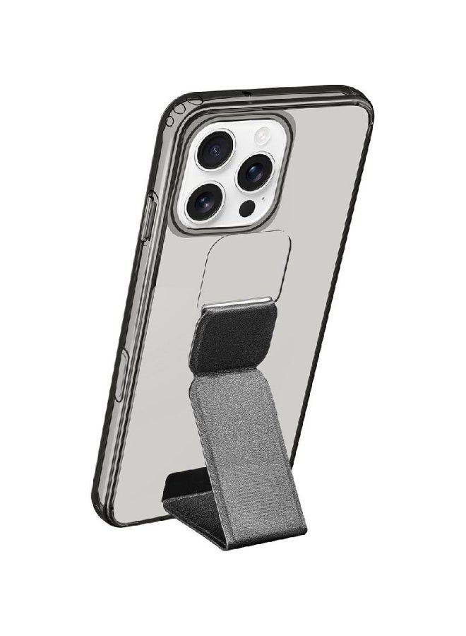 Cellularline Stand Back Cover Mobile Case with Stand for iPhone 16 Pro Black - Image 2