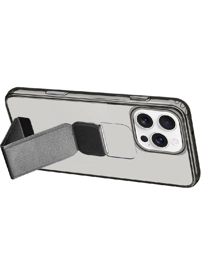 Cellularline Stand Back Cover Mobile Case with Stand for iPhone 16 Pro Black - Image 3