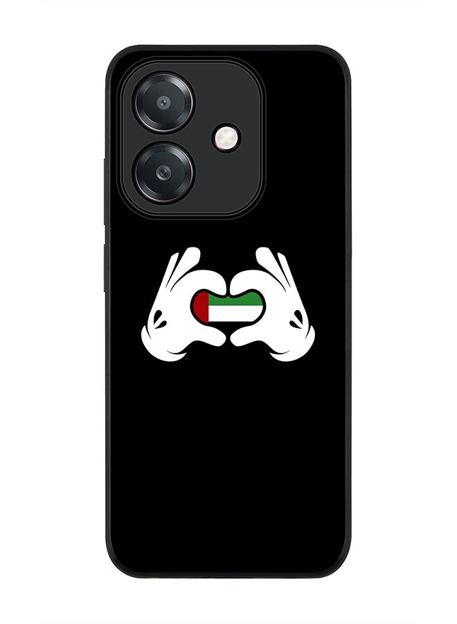 Stylizedd For Oppo A60 5G / A3 5G / A3x 5G Case,Slim fit Camera Protection, Shockproof Thin Phone cover - Emarati Love - Image 1