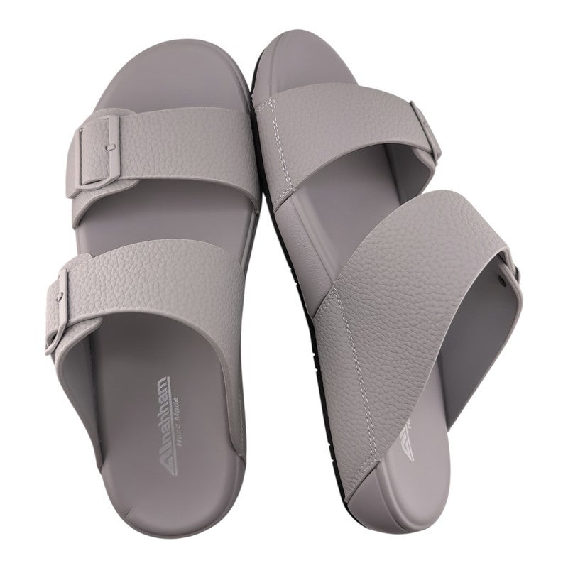 AET A E T Handmade Arabic Sandals For Men | Outdoor Mens Slippers | Everyday Flip Flops Open Toe | Arabic Genuine Leather With Buckle | New Arabic Design | Matching Color Footbed | Comfortable & LightWeight - Image 2