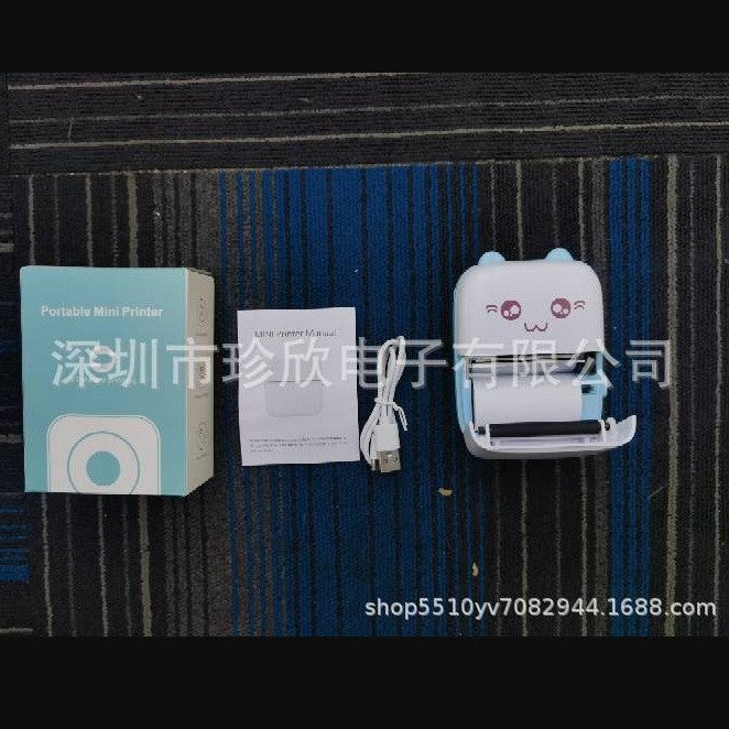 Mini Bluetooth Thermal Printer for Photos and Notes - Portable Wireless Printer Compatible with iOS &  Android - Image 1