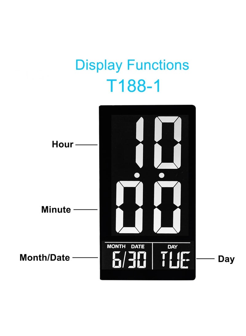 SYOSI LED Desk Lamp with USB Charging Port, 10W Touch Control Dimmable Office Lamp, Table Lamp with Pen Holder & Clock, Suitable for Home Office Bedroom Reading Study - Image 3