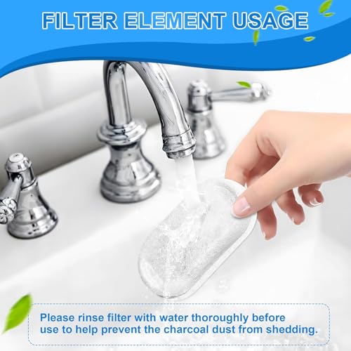 Foliam® Cat Water Fountain Filters Sponges Compatible with Stainless Steel Pet Fountain Replacement Filters for Cat Dog Fountain (Filters & Sponges, 8 Filters& 8 Sponges) - Image 5