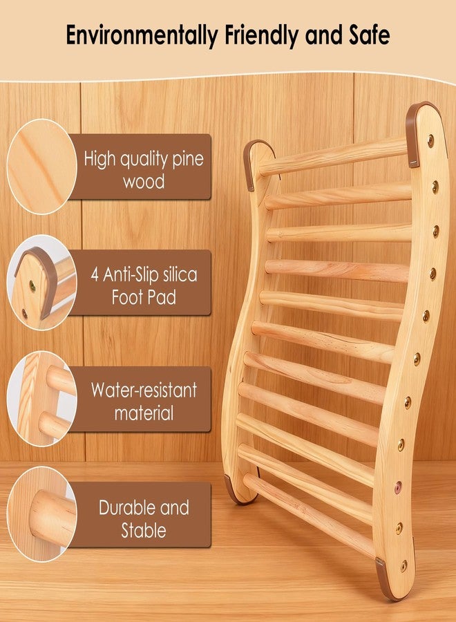 Danghyuk Sauna Backrest Wooden Sauna Accessories （Assembly Required） Non-slip Comfort Sauna Backrest Ergonomic S-shaped Sauna Backrest Relaxes the Back Pine Sauna Backrest Suitable for Sauna Environment - Image 4