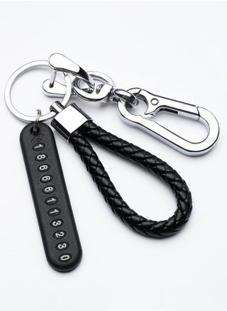Anti-lost car keychain with phone number card keychain phone number plate keychain accessoriess sliver - pzsku/Z31CC6865A31B51BF3EC3Z/45/1746228521/5b128a85-11f4-40b3-8431-ed3c0e5e1e07
