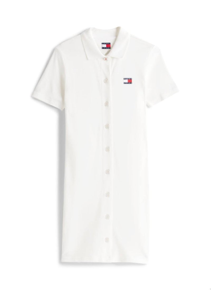 TOMMY JEANS Button-Down Mini Dress  - Image 3