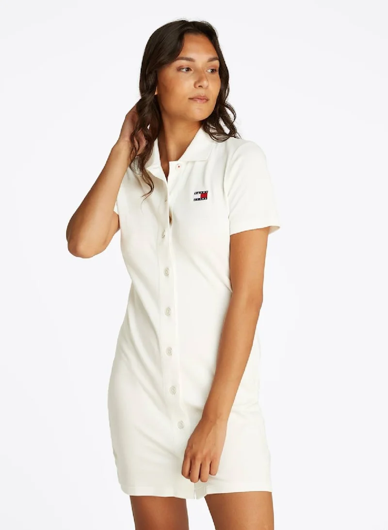 TOMMY JEANS Button-Down Mini Dress