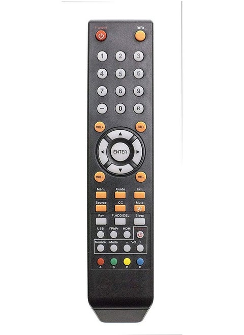New 8142026670003C Remote Control Compatible For Sceptre Tv E165Bv(Wv) Ss E168Bv(Wv) Ss E205Bv Smqcc E325Bv Sr X325Bv Fsr X405Bv Fsr X505Bv Fsr U505Cv Umr U508Cv Umkr U550Cv Um08R
