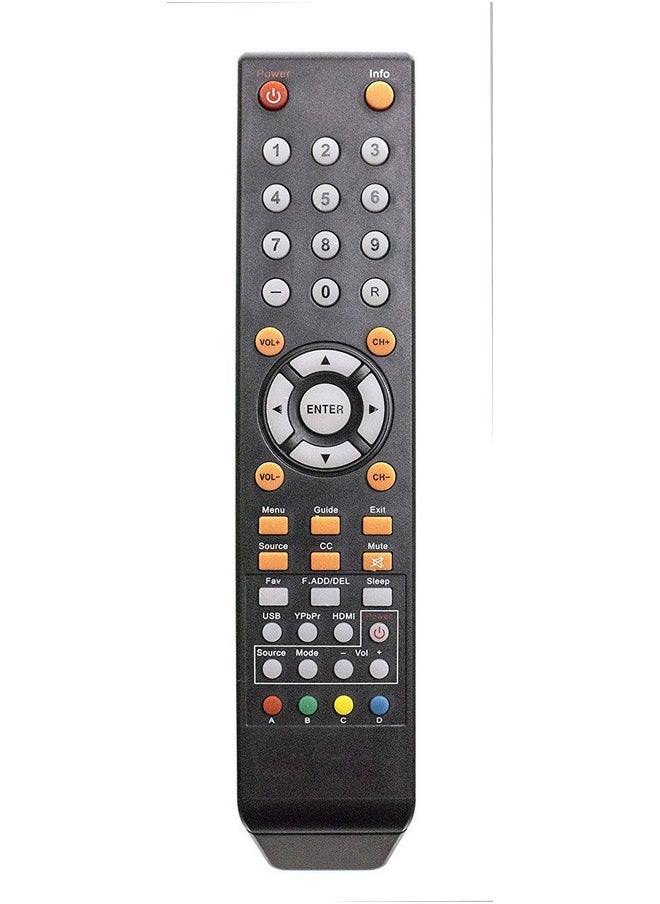 UBay - New 8142026670003C Remote Control Compatible For Sceptre Tv E165Bv(Wv) Ss E168Bv(Wv) Ss E205Bv Smqcc E325Bv Sr X325Bv Fsr X405Bv Fsr X505Bv Fsr U505Cv Umr U508Cv Umkr U550Cv Um08R - Image 1