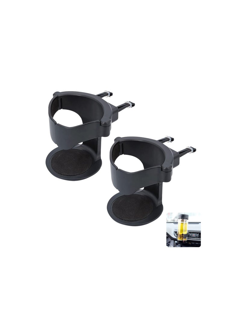 Car Cup Holder, Adjustable Air Vent Can Holder Sturdy and Light Vehicle Cup Holder Conditioner Vent Drink Stand(2PCS） - Image 1